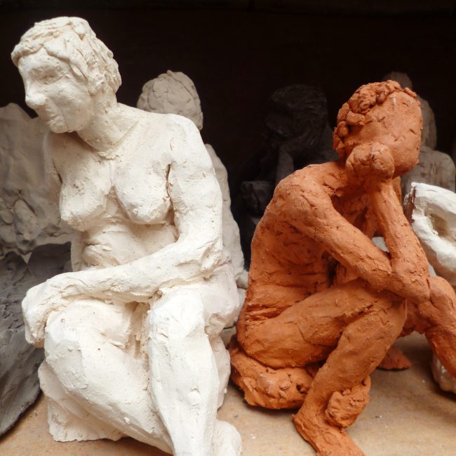 Sculpture modelage - Atelier Jules Verne - Florence Lemiegre - Assigny 76 - Normandie
