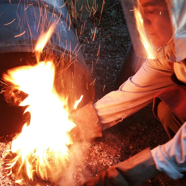 Stage Raku - Atelier Jules Verne - Florence Lemiegre - Assigny 76 – Normandie