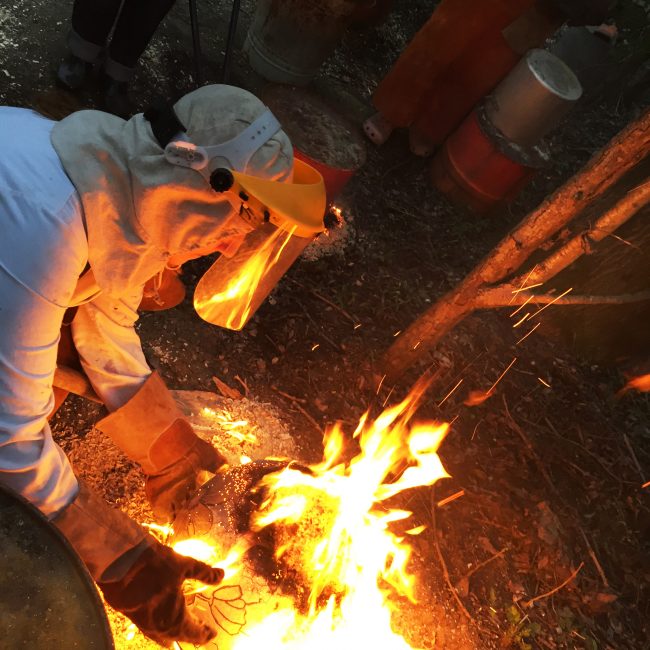 Stage Raku - Atelier Jules Verne - Florence Lemiegre - Assigny 76 – Normandie